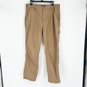 CQR Men’s Tan Winter Fleece Lined Tactical Pants Size 36x30